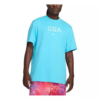 Футболка dri fit usa primary Nike, синий