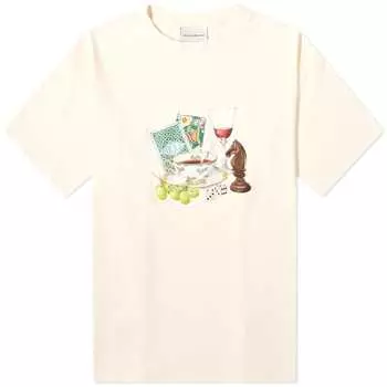Футболка Drle De Monsieur Aftrenoon Graphic, цвет Cream