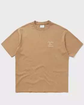 Футболка Drle De Monsieur Le T-Shirt Slogan Calligraphy, цвет ibn/icebrown