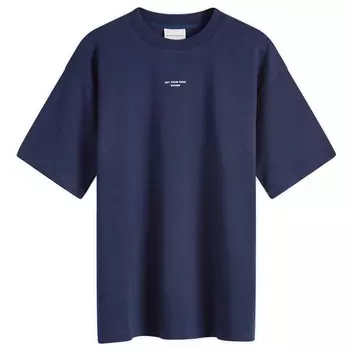 Футболка Drle De Monsieur Not From Paris Madame Classic T-Shirt, темно-синий