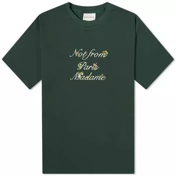 Футболка Drle De Monsieur Presented By End. Interlock, зеленый