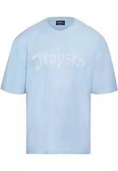 Футболка Dropsize, пастельно-синий/светло-голубой