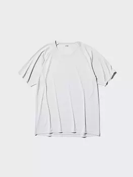Футболка dry-ex легкая Uniqlo, серый