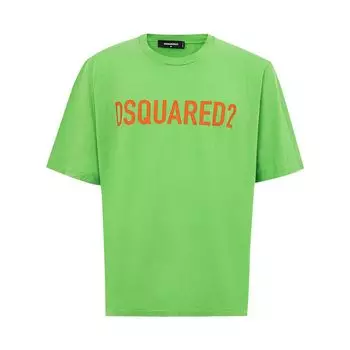 Футболка Dsqua Electric Cotton для мужчин DSquared, зеленый