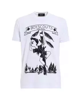 Футболка Dsquared2, белый