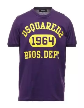 Футболка Dsquared2, фиолетовый