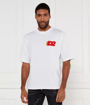 Футболка Dsquared2 из хлопка, белый