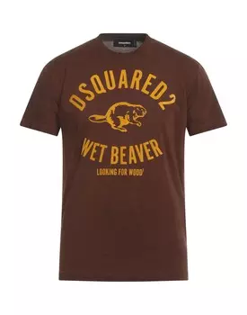 Футболка Dsquared2, коричневый