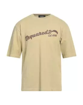 Футболка Dsquared2, красно-коричневый