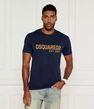 Футболка Dsquared2 с короткими рукавами, синий