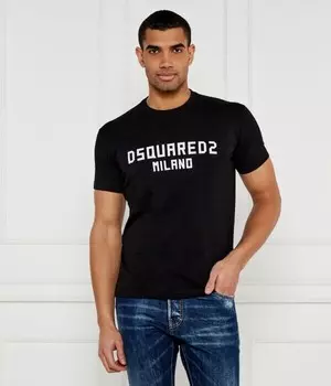 Футболка Dsquared2 с логотипом, черный
