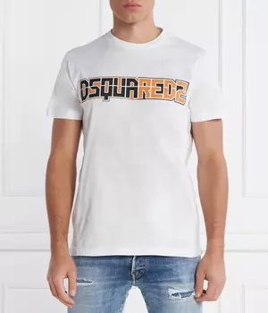 Футболка Dsquared2 Slim Fit, белый