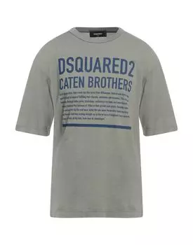 Футболка Dsquared2, светло-серый