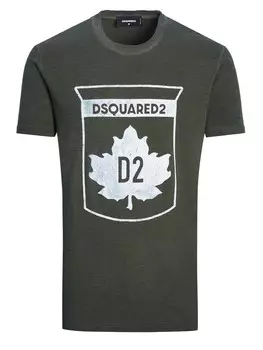 Футболка Dsquared2, зеленый