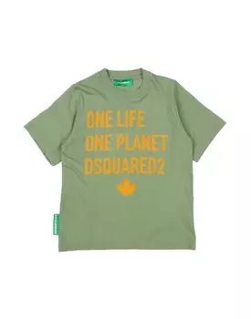 Футболка Dsquared2, зеленый