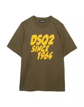 Футболка Dsquared2, зеленый