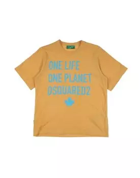 Футболка Dsquared2, желто-оранжевый