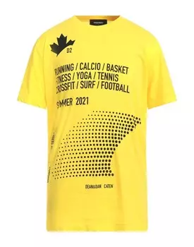 Футболка Dsquared2, желтый