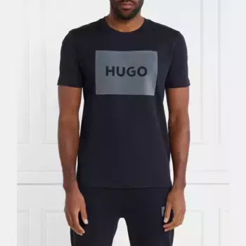 Футболка Dulive стандартного кроя Hugo, синий