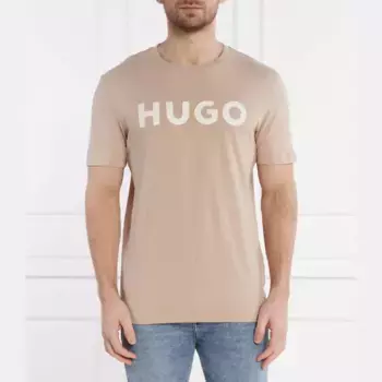 Футболка Dulivio стандартного кроя Hugo, бежевый