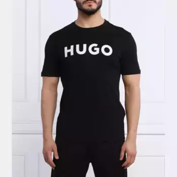 Футболка Dulivio стандартного кроя Hugo, черный