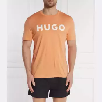 Футболка Dulivio стандартного кроя Hugo, оранжевый