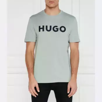 Футболка Dulivio стандартного кроя Hugo, зеленый