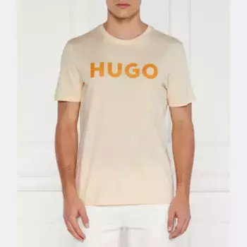 Футболка Dulivio стандартного кроя Hugo, желтый