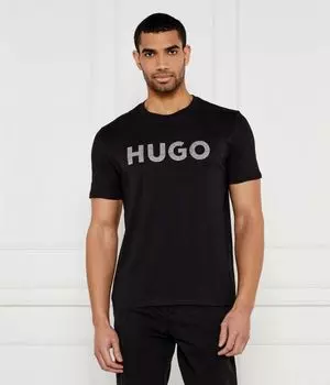 Футболка dulivio_u244 Regular fit Hugo, черный