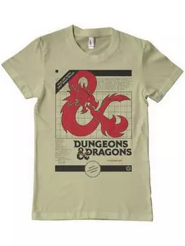 Футболка Dungeons And Dragons, хаки