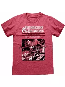 Футболка Dungeons And Dragons, красный