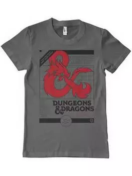 Футболка Dungeons And Dragons, серый