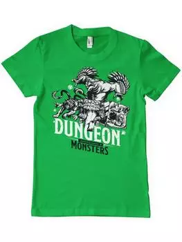 Футболка Dungeons And Dragons, зеленый