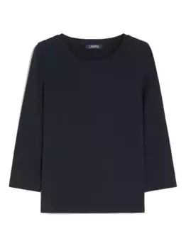 Футболка Durata с вырезом лодочкой 'S Max Mara, синий