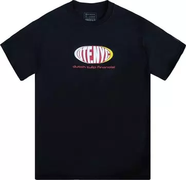 Футболка Dutch Tulip Financial Oval Logo Tee 'Black', черный