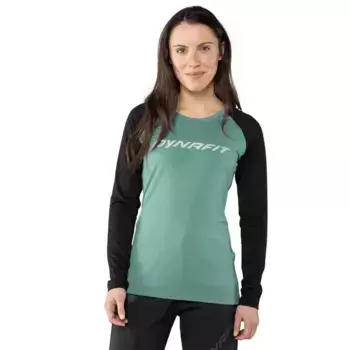 Футболка Dynafit 24/7 long sleeve, зеленый