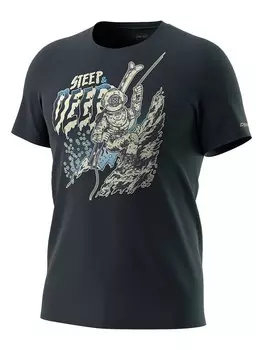 Футболка DYNAFIT Artist Series, темно-синий