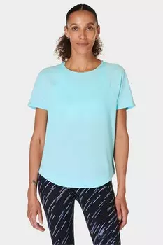 Футболка «Дышите легко» Sweaty Betty, синий