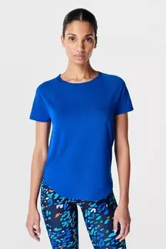 Футболка «Дышите легко» Sweaty Betty, синий