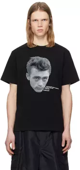 Футболка Джеймса Дина sacai, черный