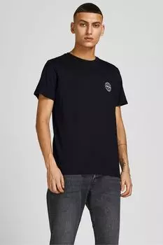 Футболка Джек и Джонс JACK & JONES, черный