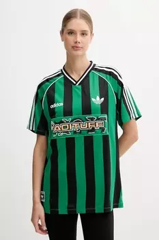 Футболка джерси Adidas Originals, зеленый