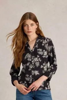 Футболка джерси Энни White Stuff, черный