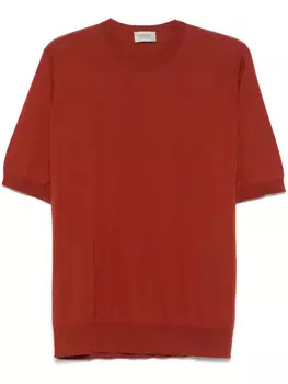 Футболка Джона Смедли Кемптона John Smedley, красный