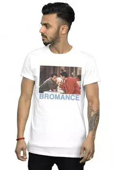 Футболка Джоуи и Росс Броманс Friends, белый