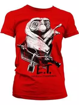 Футболка E.T., красный