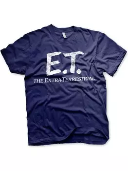 Футболка E.T., синий