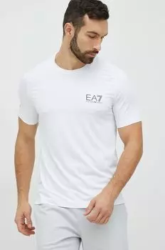 Футболка EA7 Emporio Armani, белый