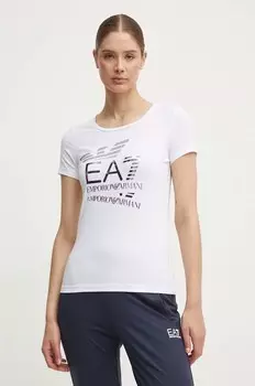Футболка EA7 Emporio Armani, белый