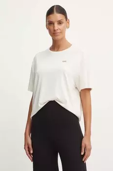 Футболка EA7 Emporio Armani, бежевый